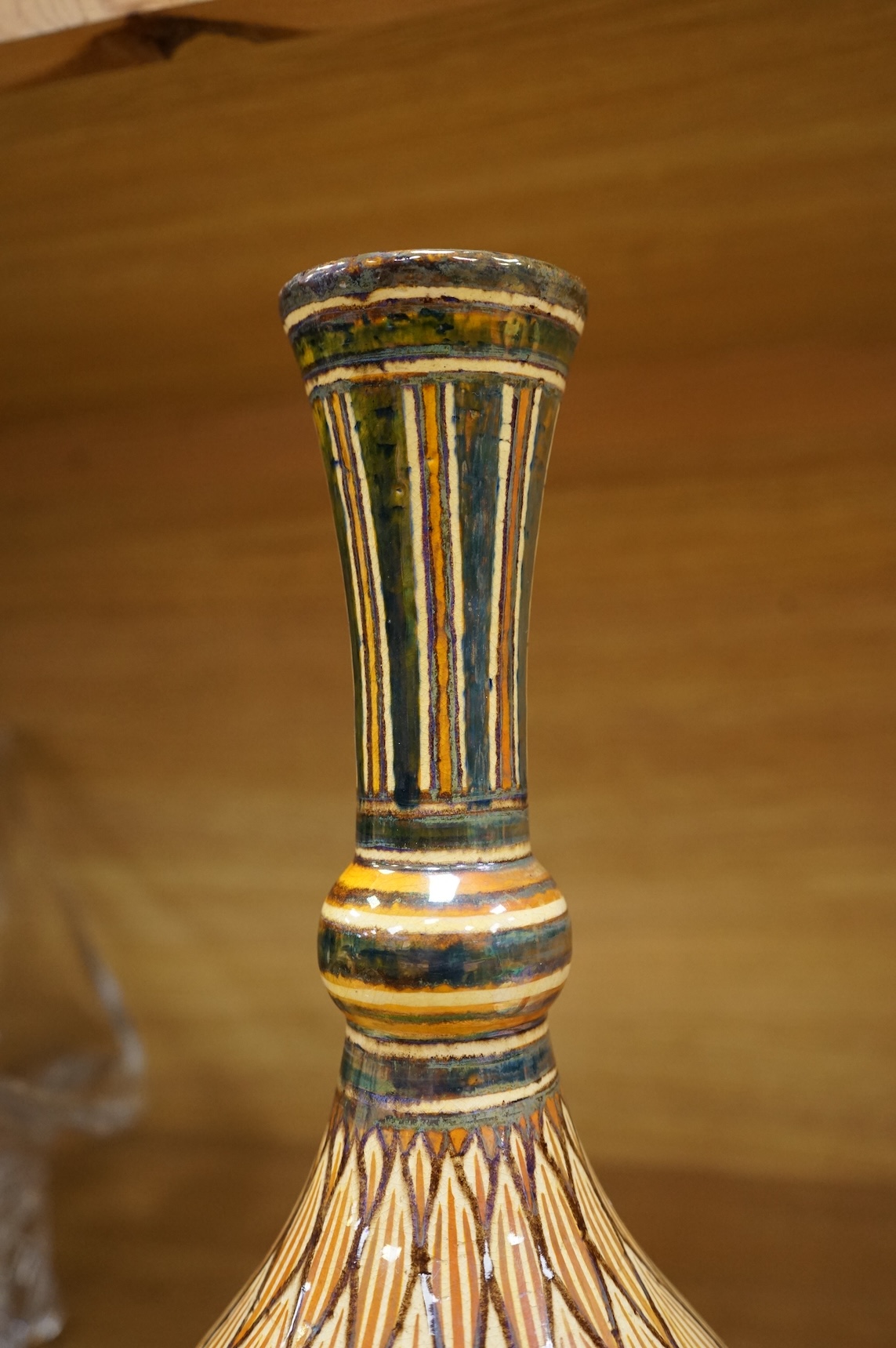 Maw & Co., Jackfield, Salop: A lustre ware art pottery vase
